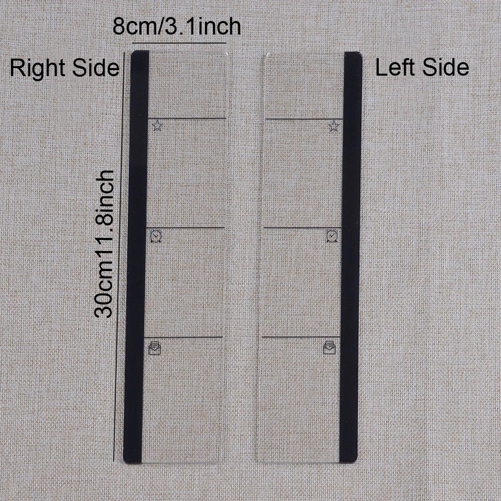 Clip para tablero de notas para monitor: espacio de trabajo aerodinámico, mejora la decoración con un soporte duradero para notas para el hogar y la oficina