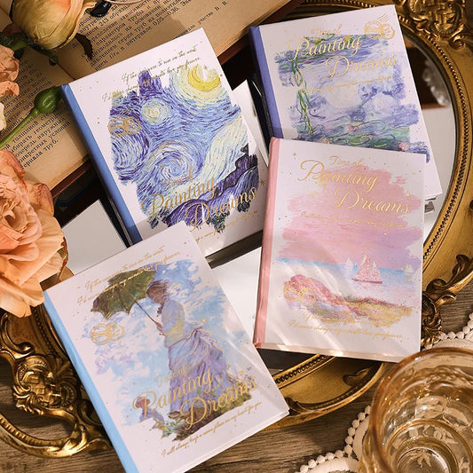 Cuaderno de bolsillo de 80 hojas A7, planificador de notas con páginas forradas gruesas para estudiantes, Mini diario de tapa dura para tomar notas