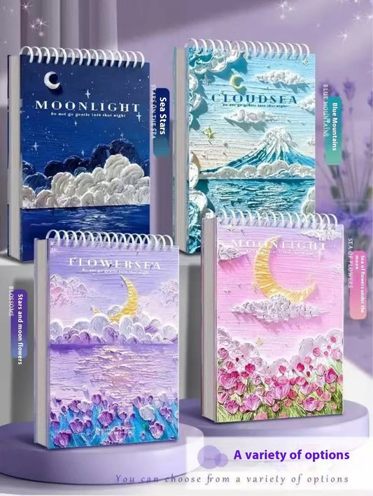 Cuaderno de bocetos profesional A4: papel ultragrueso, cuaderno diario de pintura de 16K, material escolar de arte esencial, ideal para lápiz Sket