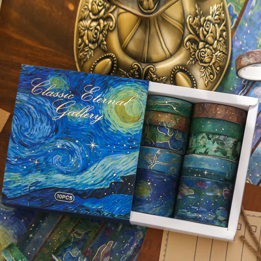 Set de Washi Tapes "Noche de Genios"