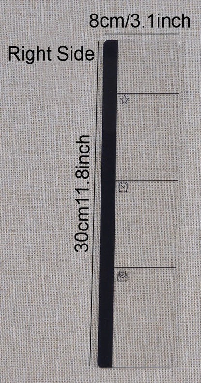 Clip para tablero de notas para monitor: espacio de trabajo aerodinámico, mejora la decoración con un soporte duradero para notas para el hogar y la oficina