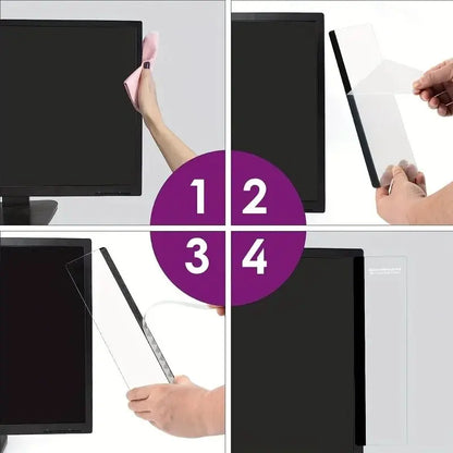 Clip para tablero de notas para monitor: espacio de trabajo aerodinámico, mejora la decoración con un soporte duradero para notas para el hogar y la oficina